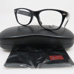 Ray-Ban RB5184 2000 Shiny Black Unisex Authentic